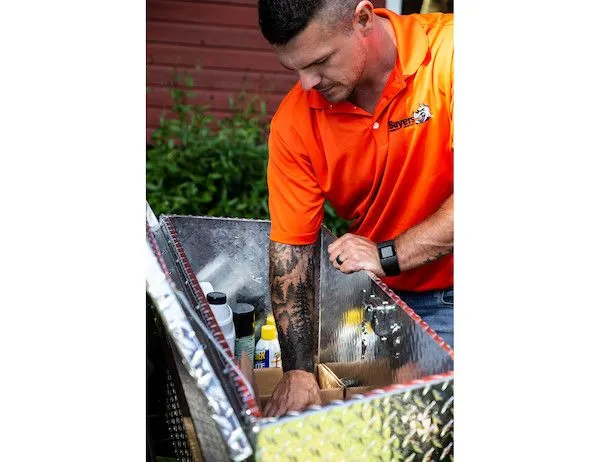 TRAILER TONGUE BOX ALUMINUM